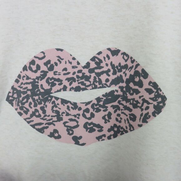 Wildfox Leopard Lips Soft Cozy Jumper - Women's XXL - Picture 4 of 8